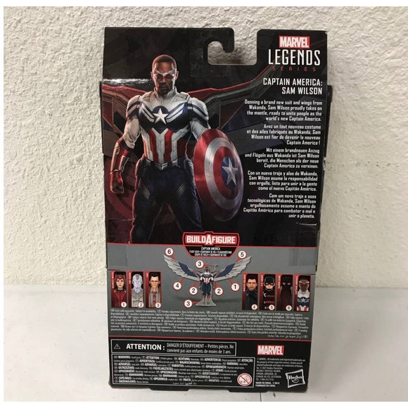 Avengers Hasbro Marvel Legend Series 6” Action Figure Captain America - Picture 3 of 3
